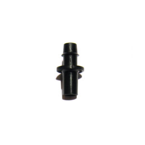 Adaptor för 4/7 PVC slang svart