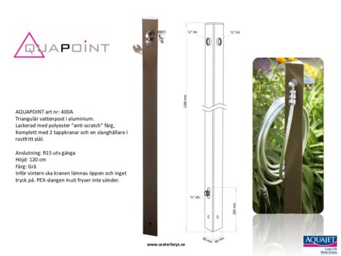 Aquapoint vattenposter